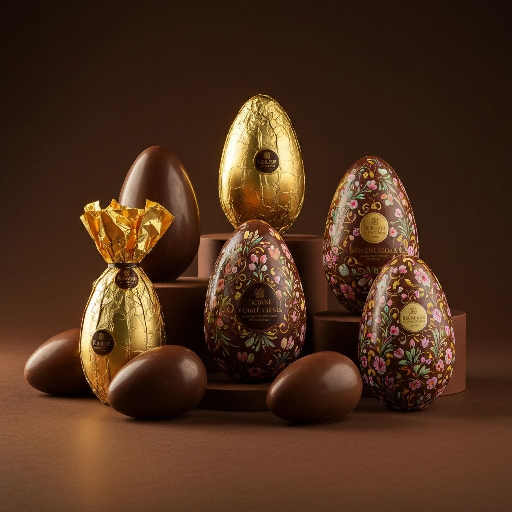 Colecao de Ovos de Pascoa Cacau Show